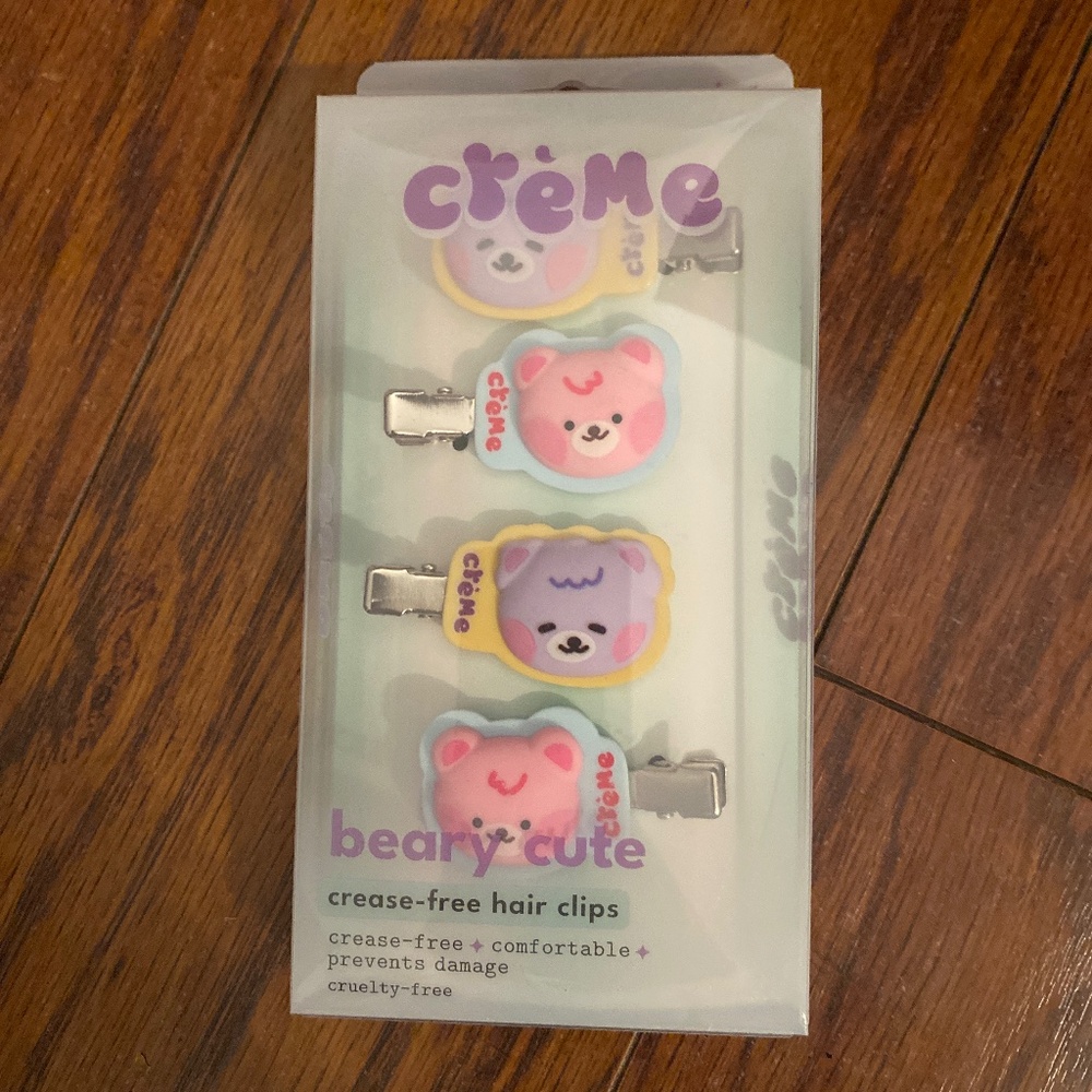 The Crème Shop beary cute crease free hair lips new in box